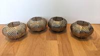4x Teelichthalter - Silber Marokko Orient Flair Touch Baden-Württemberg - Mannheim Vorschau