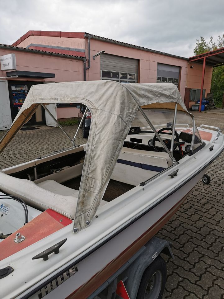 Sportboot Hille Flamingo - Mercury 50 - 2-takt in Breitengüßbach