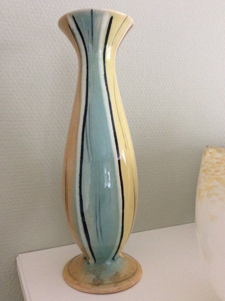 Vintage Vase Ü-Keramik Johann Übelacker 50er Jahre in Mommenheim