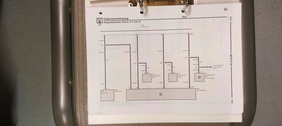 BMW Z3 Schaltpläne Prüfanleitung Fahrzeugelektrik/-elektronik in Solingen