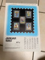 Briefmarken Kalender 1980 Original Bayern - Burgthann  Vorschau