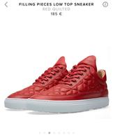 Sneaker Filling Pieces Low Top Quilted Red Duisburg - Hamborn Vorschau