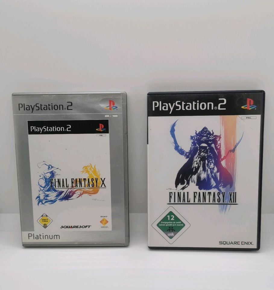Playstation 2 Final Fantasy X und XII in Waiblingen