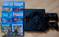 PlayStation 4 Slim + 10 SPIELE + 2 ORIGINAL Kontroller Hessen - Nidderau Vorschau