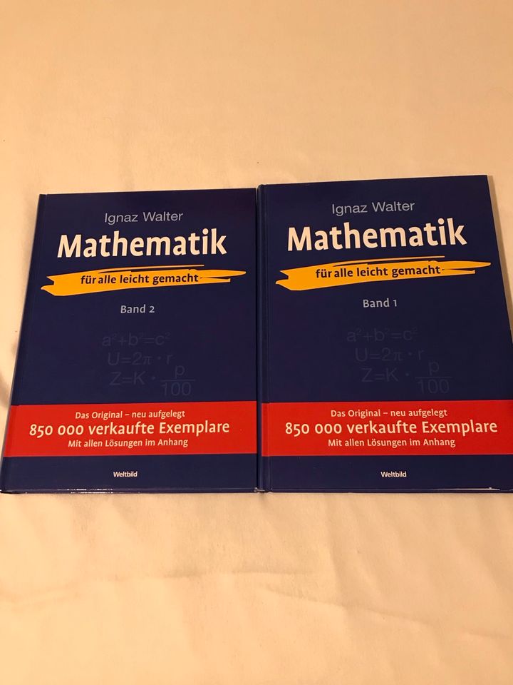 Buch Mathematik Band 1 & 2 in Ansbach