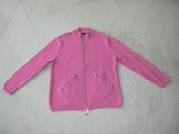 Strickjacke pink Glitzer Baumwolle 2-Wege-Reißverschluß S 36 38 Niedersachsen - Lilienthal Vorschau