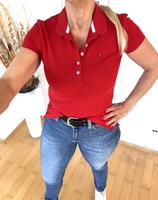 Tommy Hilfiger Poloshirt Slim Fit in rot Gr.S Bayern - Poing Vorschau