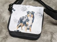 Kleine Umhängetasche mit Hundemotiv Australian Shepherd Hessen - Einhausen Vorschau