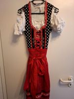 Rotes Dirndl Größe 38 mit Bluse Bayern - Regensburg Vorschau