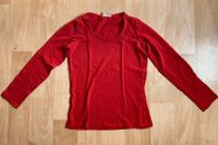 Rotes Esprit Langarmshirt Größe L Hessen - Biedenkopf Vorschau