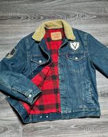 Levi's Trucker Holzfäller Jeans-Jacke Levis M Blau 90er Vintage Saarland - Illingen Vorschau