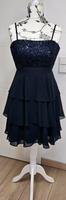 blaues Chiffonkleid Größe 36 Brandenburg - Bernau Vorschau