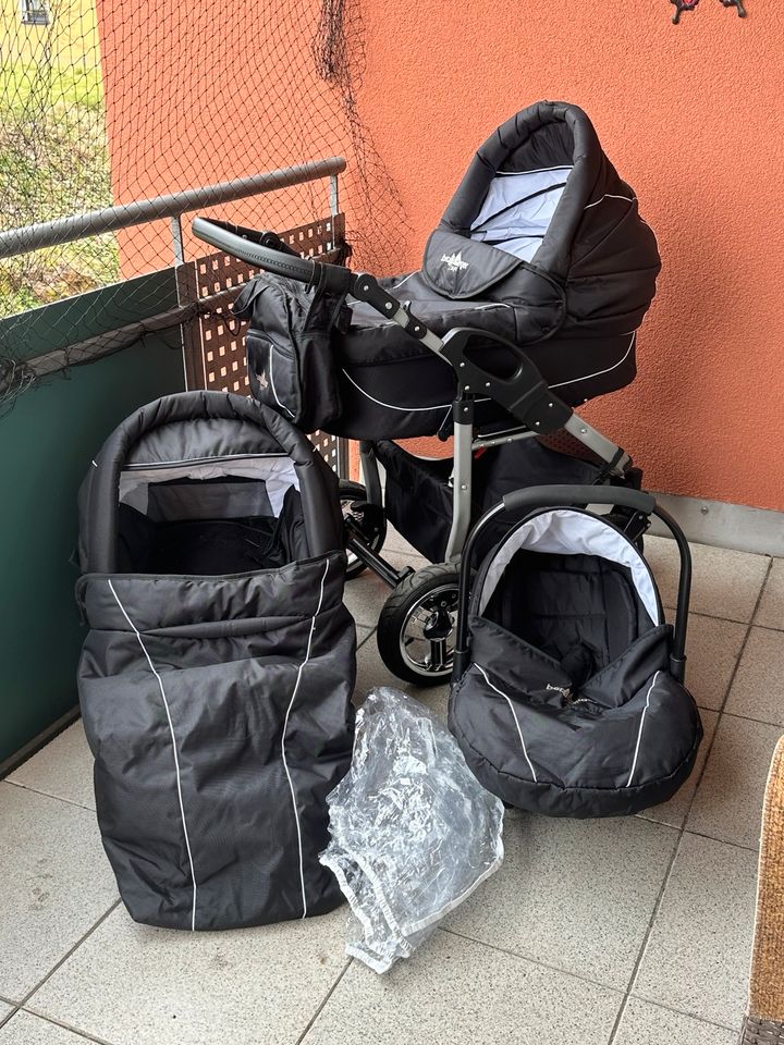 Bergsteiger Kinderwagen Capri 3in1 in Pegnitz