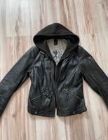 Gipsy Biker Lederjacke Kapuze Gr. M schwarz Nordrhein-Westfalen - Marienheide Vorschau