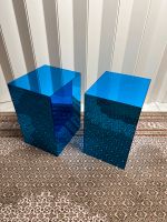 2x Podeste Blau Spiegelnd als Tisch/Hocker/Display verwendbar Wandsbek - Hamburg Rahlstedt Vorschau