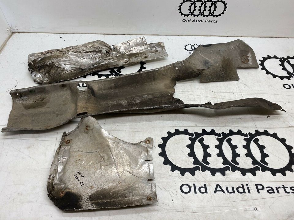 Audi 220v Typ44 C3 quattro hitzeschuzblech vorne hinten Mitte in Bredstedt