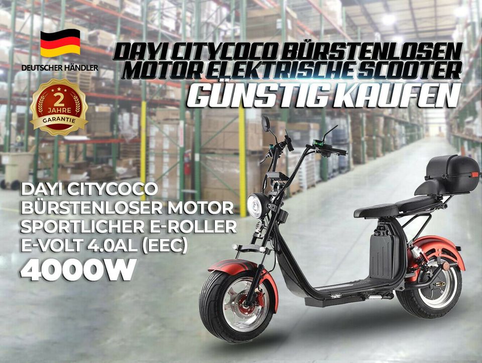 Citycoco E Roller E Chopper E Scooter vor Ort test und kaufen in Bielefeld