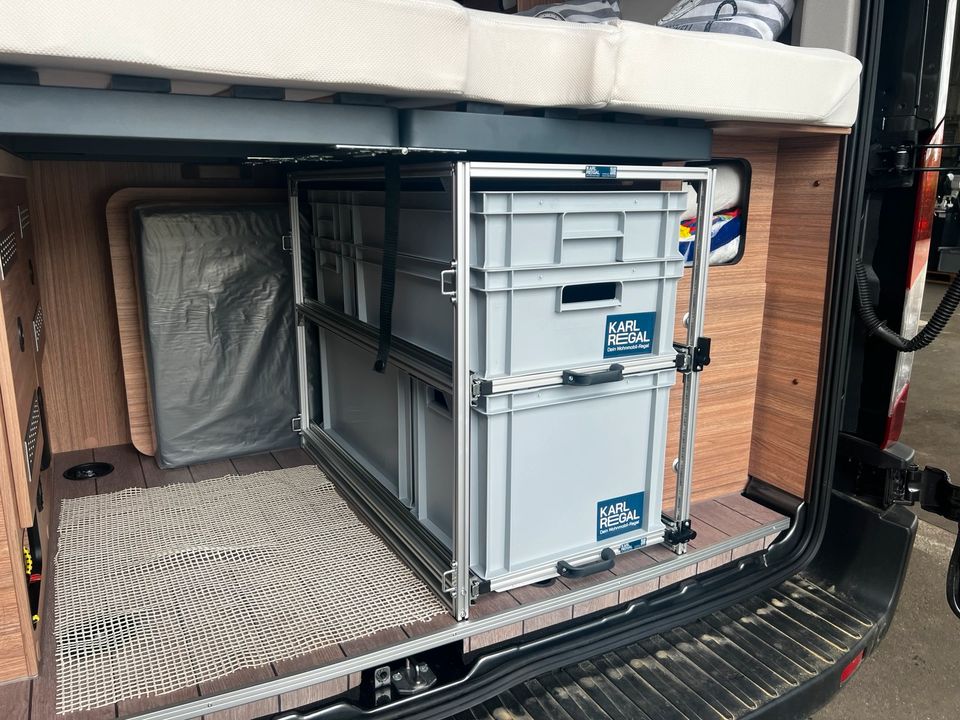 Kastenwagen Regal Heckgarage Pössl Malibu Adria Knaus Hymer Hobby in Herzebrock-Clarholz