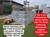 Mauerstein Gartenmauer 1.Wahl Siola Grande Inkl Mwst Mauer AKTION Bayern - Grettstadt Vorschau