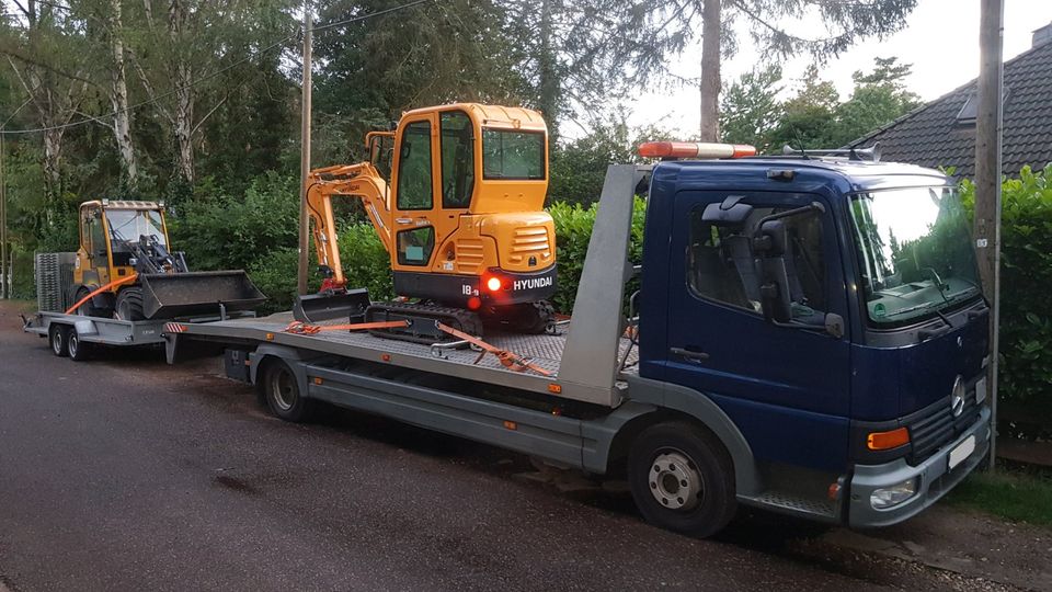 Transport Baumaschinen Bagger Radlader Boote Traktoren Stückgut in Magdeburg