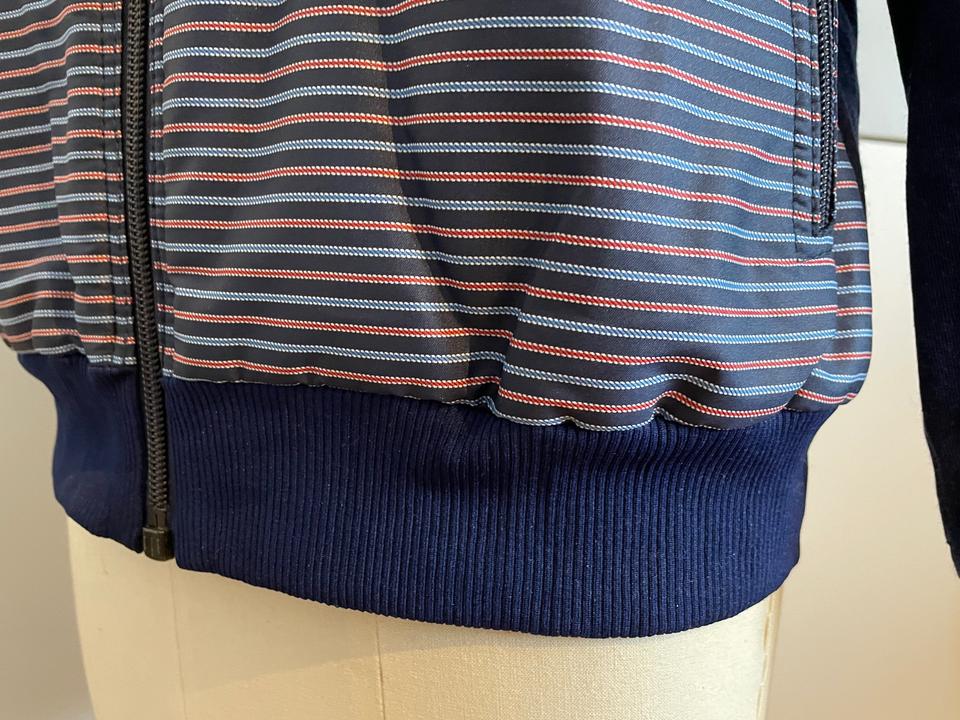 elho Jacke Retro, Freizeit- Sport, Gr.40, Blau getreift,Kapuze in Hanau