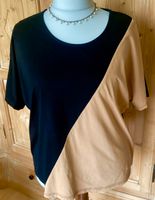 neuwertiges Shirt, schwarz-sand, Größe 52 Nordrhein-Westfalen - Bönen Vorschau
