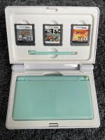 Nibtendo DS lite (türkis) mit Case und Spielen Frankfurt am Main - Rödelheim Vorschau