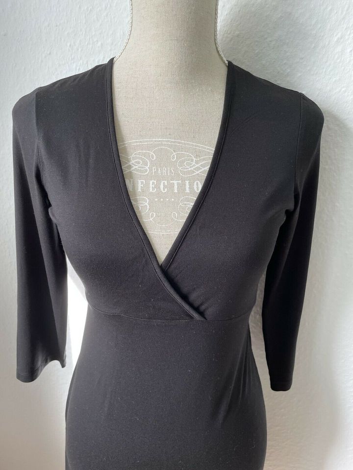 NEU- schlichtes schwarzes Jersey-Kleid von Esprit, XS in Meerbusch