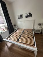Ikea Herefoss Bett 180x200 mit Lattenrost und Nachttisch Sachsen - Pirna Vorschau