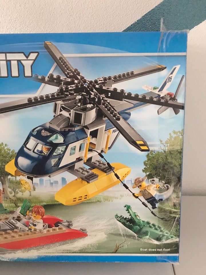 Lego City, Set 60067, Verfolgungsjagd im Hubschrauber in Neu-Bamberg