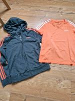 Adidas Sweatshirtjacke + T-Shirt Gr. M Topzustand Schleswig-Holstein - Hochdonn Vorschau