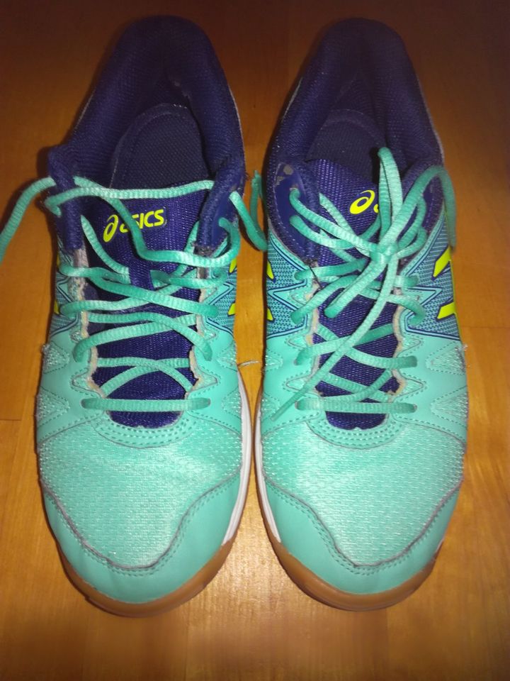 Asics Sportschuhe Gr. 39,5 25 cm türkis in Berlin