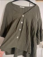 Only Boho Oversized Bluse Gr S Khaki V Ausschnitt Sommer Nordrhein-Westfalen - Overath Vorschau