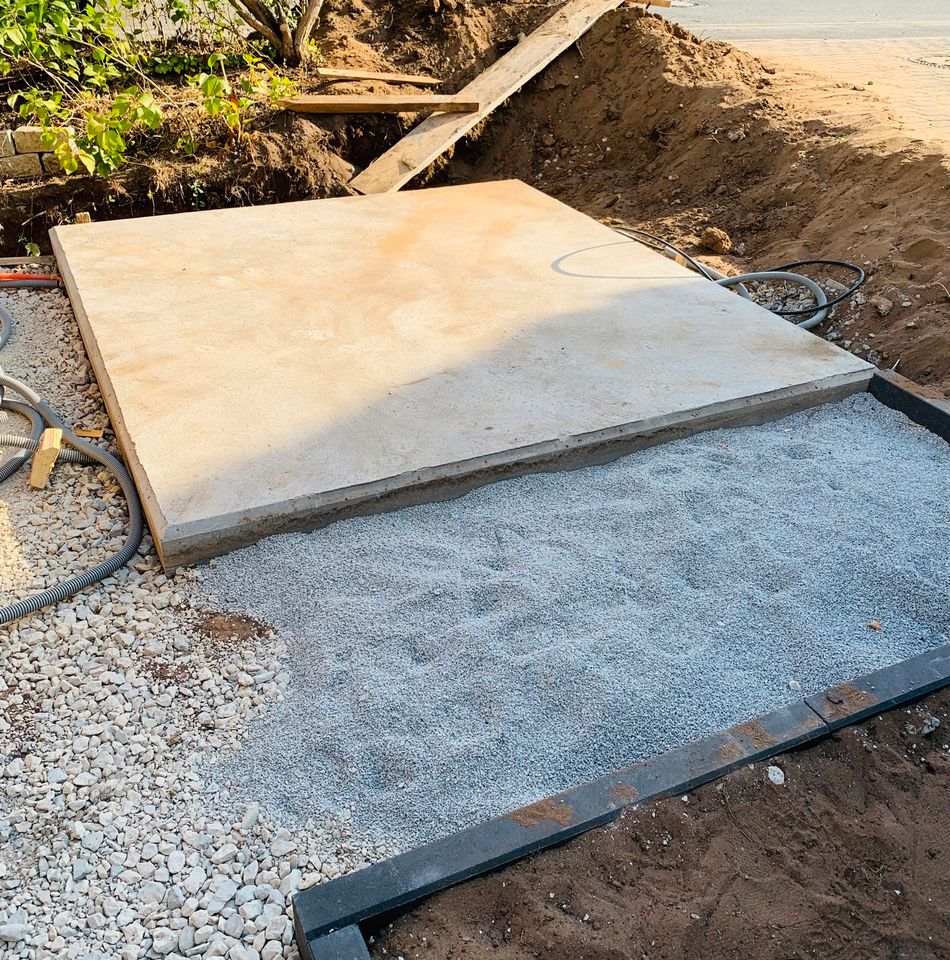 Fundament Punktfundament Tiny House Garage Gartenhaus Carport in Neunkirchen a. Brand