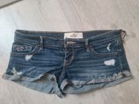 Hollister Hotpant W26 Shorts Jeans Dunkelblau Used XS/S Nordrhein-Westfalen - Dinslaken Vorschau