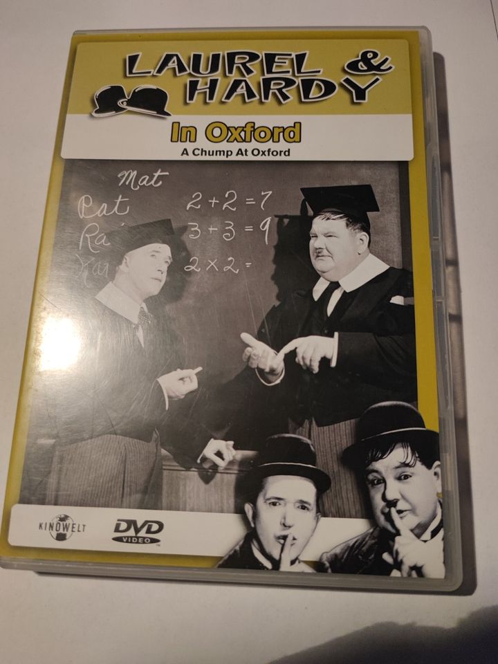 DVD: Laurel und Hardy in Oxford im Top Zustand in Gäufelden