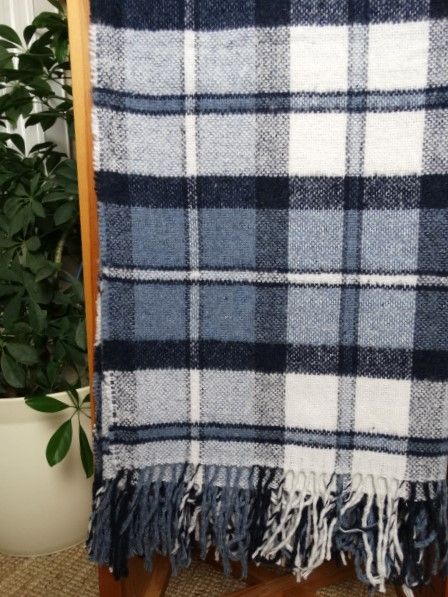 Wolldecke Decke Plaid Tagesdecke 140x200 cm 20% Merinowolle  Neu in Neustadt am Rübenberge