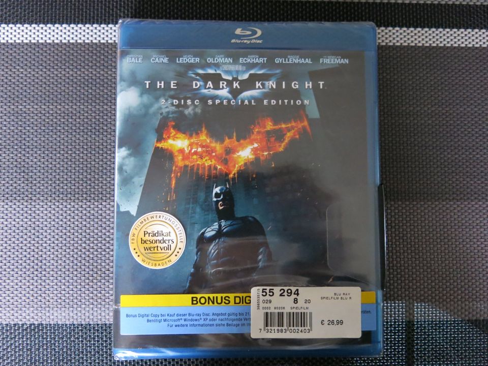 ✳️ 2 x Disc SPECIAL EDITION BATMAN The Dark Knight Blu-ray OVP in Hückelhoven