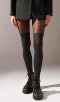 Calzedonia Strumpfhose im Overknee Look Gr S M 1/2 schwarz Berlin - Mitte Vorschau