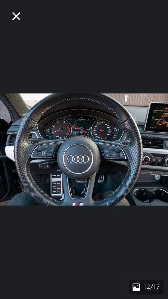 Audi A4 3.0 TDI S-Line Quattro, Matrix LED, AHK, TÜV und Insp neu in Wüstenrot