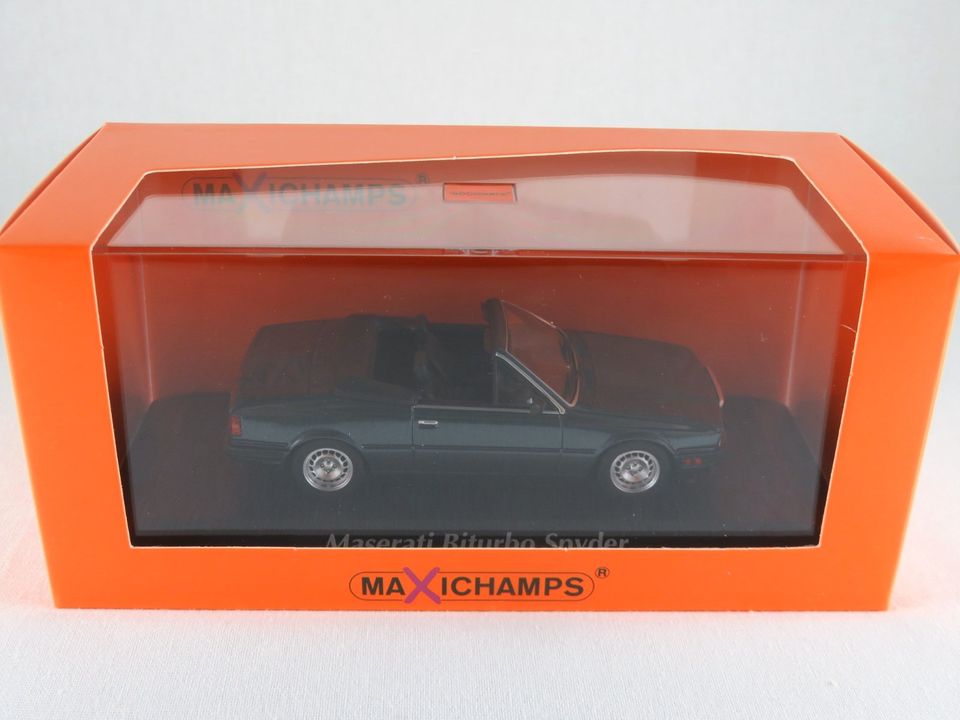 Maxichamps 940 123530 Maserati Biturbo Spyder in grünmet. 1:43 in Bad Abbach