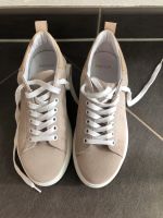 Manfield Sneaker Veloursleder Wildleder taupe beige Gr. 37 Rheinland-Pfalz - Zemmer Vorschau