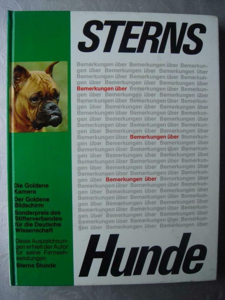 Hundebuch Buch Sterns Hunde Kindler Verlag in Seligenstadt