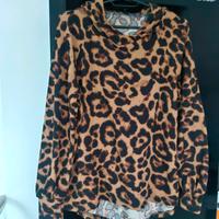 Only Hoodie Leoprint Gr. S Hessen - Ortenberg Vorschau