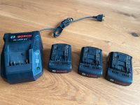 Bosch Professionell Blau Akku 18V 2,0 A 3x inkl. Ladegerät Nordrhein-Westfalen - Telgte Vorschau