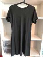 Uniqlo Kleid A Linie kurzärmlig L grau ausgestelltes Kurzarmkleid Frankfurt am Main - Kalbach Vorschau