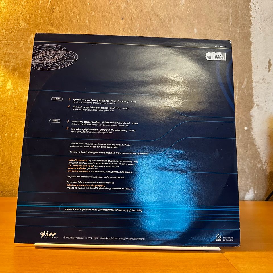 GONG - A Sprinkling Of Clouds (Phase 0.5) 12-Inch Vinyl 1997 in Berlin