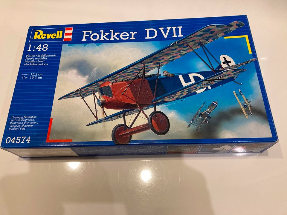 Revell 04574 Fokker D VII 1:48 (Neu) in Saarlouis