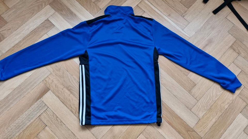 Adidas Trainingstop Climalite Gr.S Blau in Bielefeld