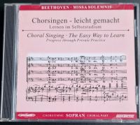 Chorsingen - leicht gemacht. Beethoven- Missa Solemnis.  Sopran Nordrhein-Westfalen - Herne Vorschau